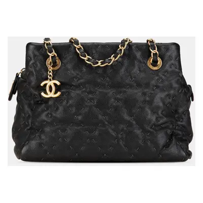 Chanel CC Caviar Wild Stitch Tote