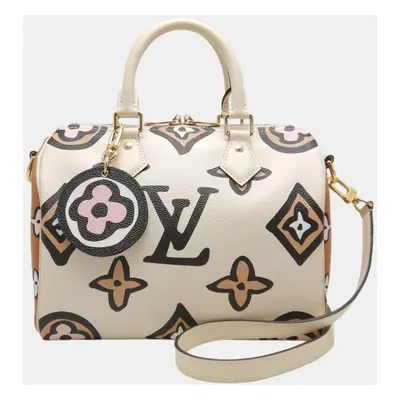 Louis Vuitton White Canvas Bandouliere Handbag