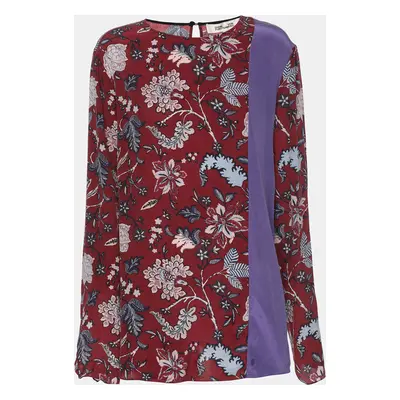 Diane Von Furstenberg Multicolor Silk Blouse