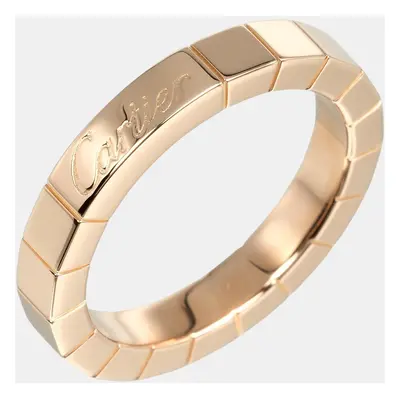 Cartier 18K Rose Gold Lanieres Band Ring EU