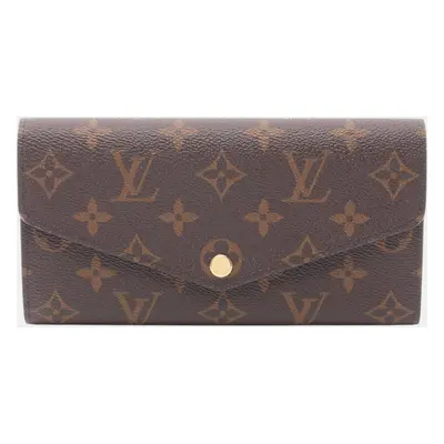 Louis Vuitton Brown Canvas Monogram Wallet