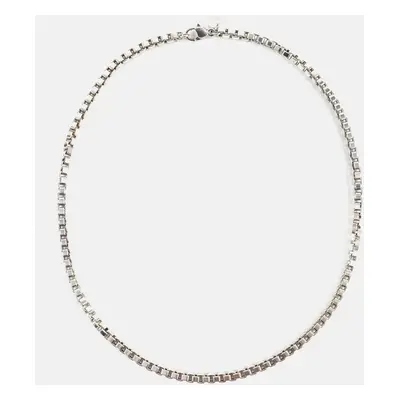 Tiffany & Co Sv925 Venetian Square Chain Necklace Silver Metal