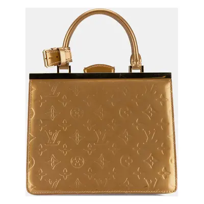 Louis Vuitton Gold Monogram Vernis Deesse PM