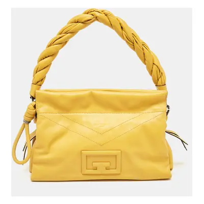 Givenchy Yellow Leather id93 Shoulder Bag