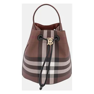 Burberry Brown Tb Bucket Bag