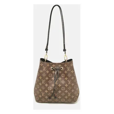 Louis Vuitton Black Monogram Canvas NeoNoe MM Bag