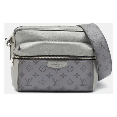 Louis Vuitton Gunmetal Taigarama Canvas and Leather Outdoor Messenger Bag