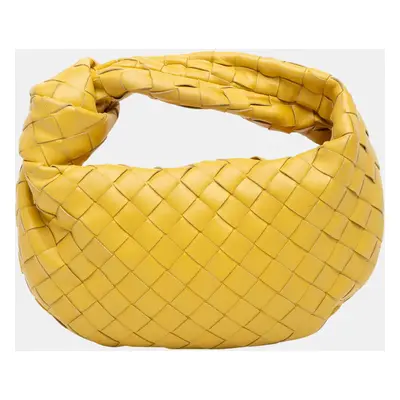 Bottega Veneta Yellow Mini Nappa Intrecciato Jodie