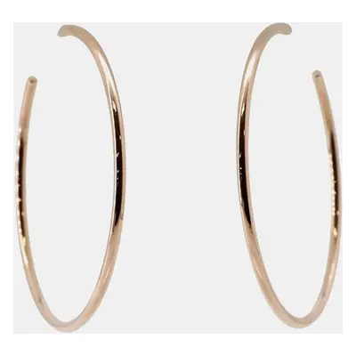 Tiffany & Co. 18K Rose Gold Hoop Earrings