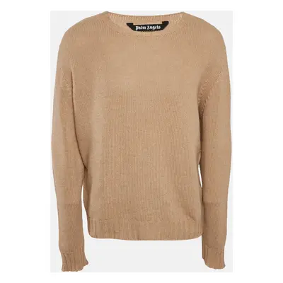 Palm Angels Dark Beige Wool Jumper