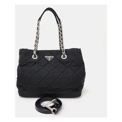 Prada Black Nylon shoulder bag