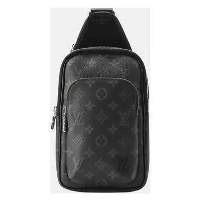 Louis Vuitton Noir Monogram Eclipse Avenue Sling Bag Size Pm