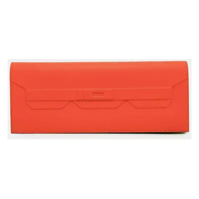 Hermes Capucines Swift Birkin Shadow Clutch Bag