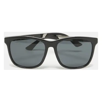 Gucci Black GG0695SA Rectangle Sunglasses