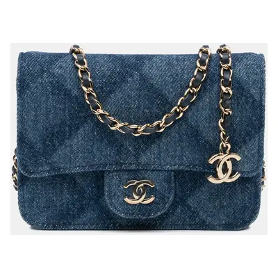 Chanel Denim Printed Belt Bag