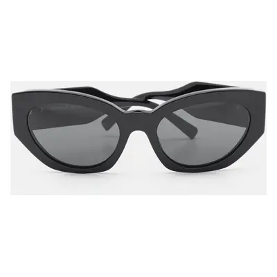 Versace Black MOD. 4376-B Medusa Crystals Cat Eye Sunglasses