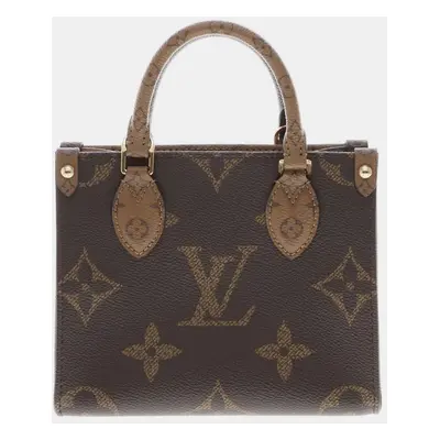 Louis Vuitton Brown PVC On the Go BB Bag