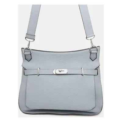 Hermes Jypsiere Blue Lin Taurillon Clemence Size