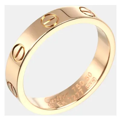 Cartier 18K Rose Gold Love Wedding Ring EU