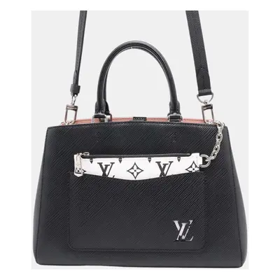 Louis Vuitton Noir Epi Leather Murrell Thoth Bag Size Mm