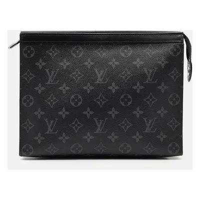 Louis Vuitton Monogram Eclipse Canvas Pochette Voyage MM Bag