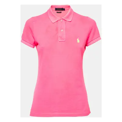 Polo Ralph Lauren Neon Pink Cotton Polo T-Shirt