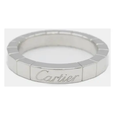 Cartier 18K White Gold Lanieres Ring EU