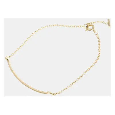 Tiffany & Co. 18K Rose Gold T Smile Bracelet