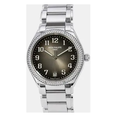 Patek Philippe Black Diamond Stainless Steel Twenty-4 7300/1200A-010 Women's Wristwatch mm