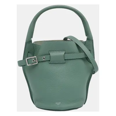 Celine Green Nano Big Bucket Bag