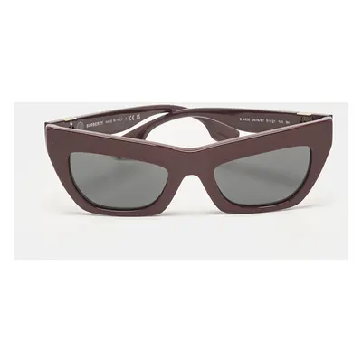 Burberry Black Purple B4405 CatEye Sunglasses