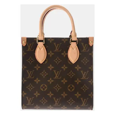 Louis Vuitton Brown Canvas Monogram Sac Plat Bb Handbag