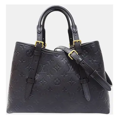 Louis Vuitton Black Monogram Empreinte Leather Babylon PM Tote Bag