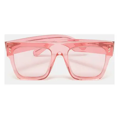 Stella McCartney Pink SC0119S Square Sunglasses