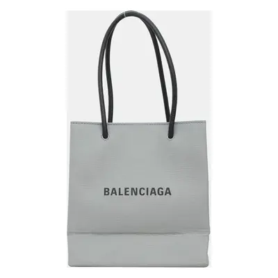 Balenciaga Leather Shopping Bag