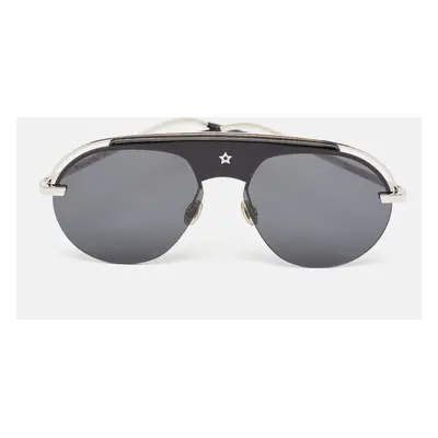 Dior Black/Silver DiorEvolution Aviator Sunglasses