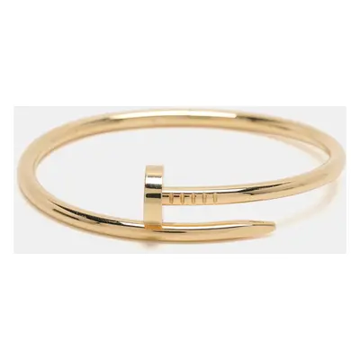 Cartier Juste Un Clou 18k Yellow Gold Bracelet