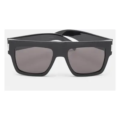 Saint Laurent Black SL 001 Square Sunglasses