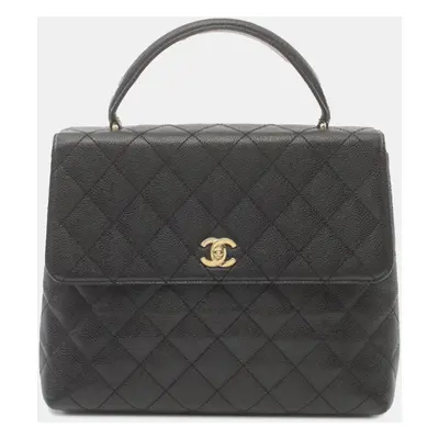 Chanel Caviar Kelly Top Handle Bag