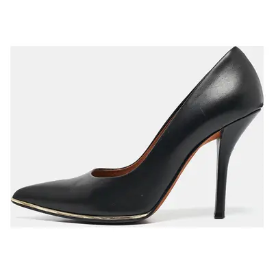 Givenchy Black Leather Lia Pumps Size