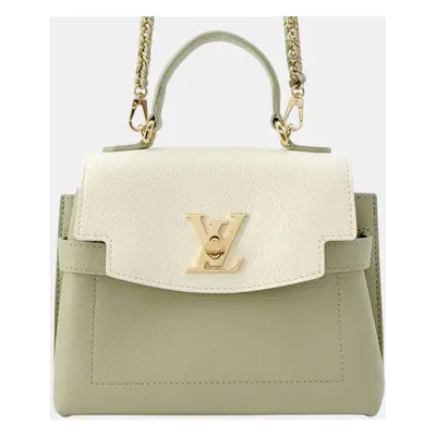 Louis Vuitton White Grained Calf Leather Rock Me Ever Mini Handbag