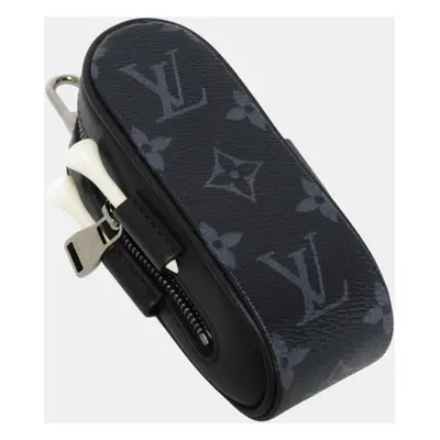 Louis Vuitton Black Canvas Golf Andrews Pouch Set