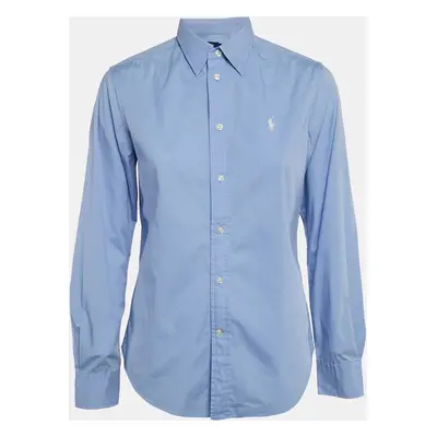 Polo Ralph Lauren Blue Cotton Classic Fit Shirt