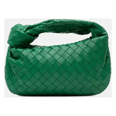 Bottega Veneta Green Mini Nappa Intrecciato Jodie