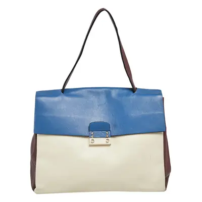 Valentino Multicolor Leather Mime Top Handle Bag