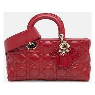 Dior Medium Lambskin Cannage Lady D Joy