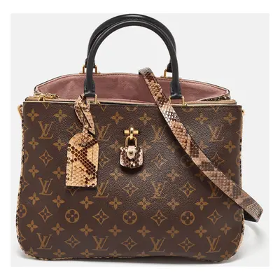 Louis Vuitton Monogram Canvas Python Millefeuille Bag