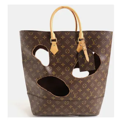 Louis Vuitton Brown Canvas Monogram Rei Kawakubo Tote Bag