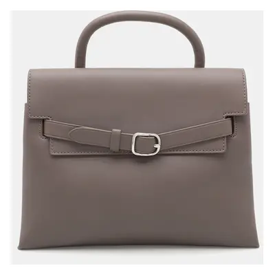 Alexander Wang Grey Leather Attica Top Handle Bag