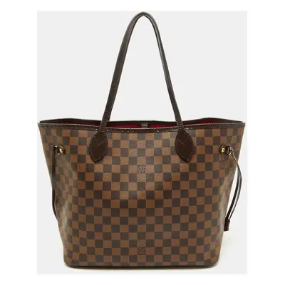 Louis Vuitton Damier Ebene Canvas Neverfull MM Bag